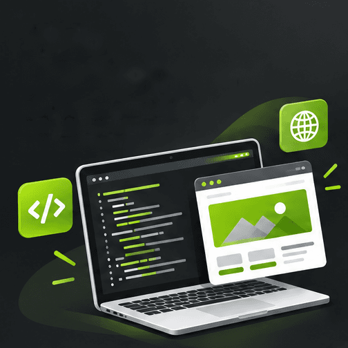 Illustration for Web Development